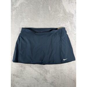 Nike Skort Womens XL Blue Victory Tennis Skirt Standard Dri Fit Performance NWT